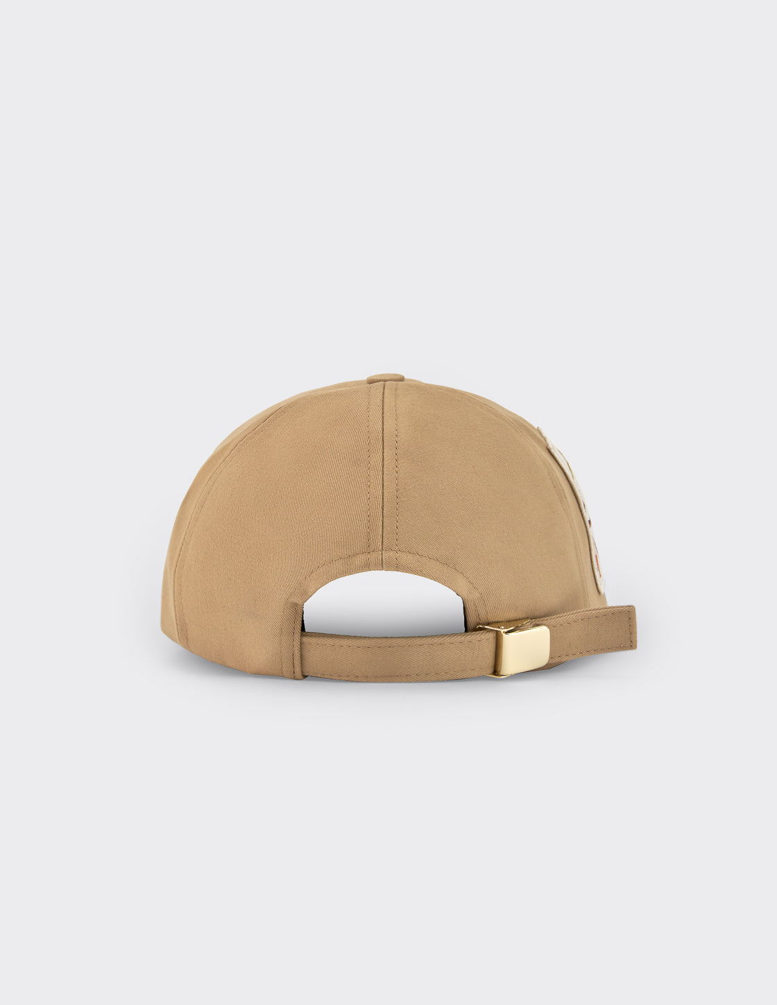 Appliqué cotton baseball cap