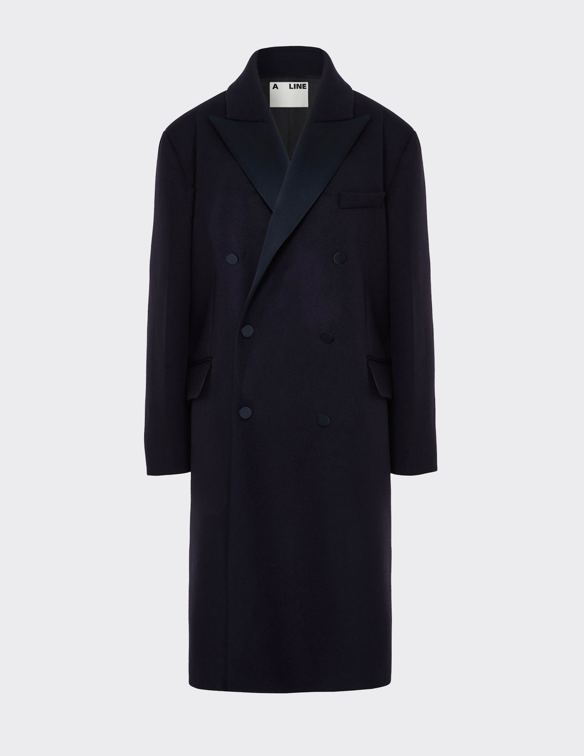 Double-breasted coat