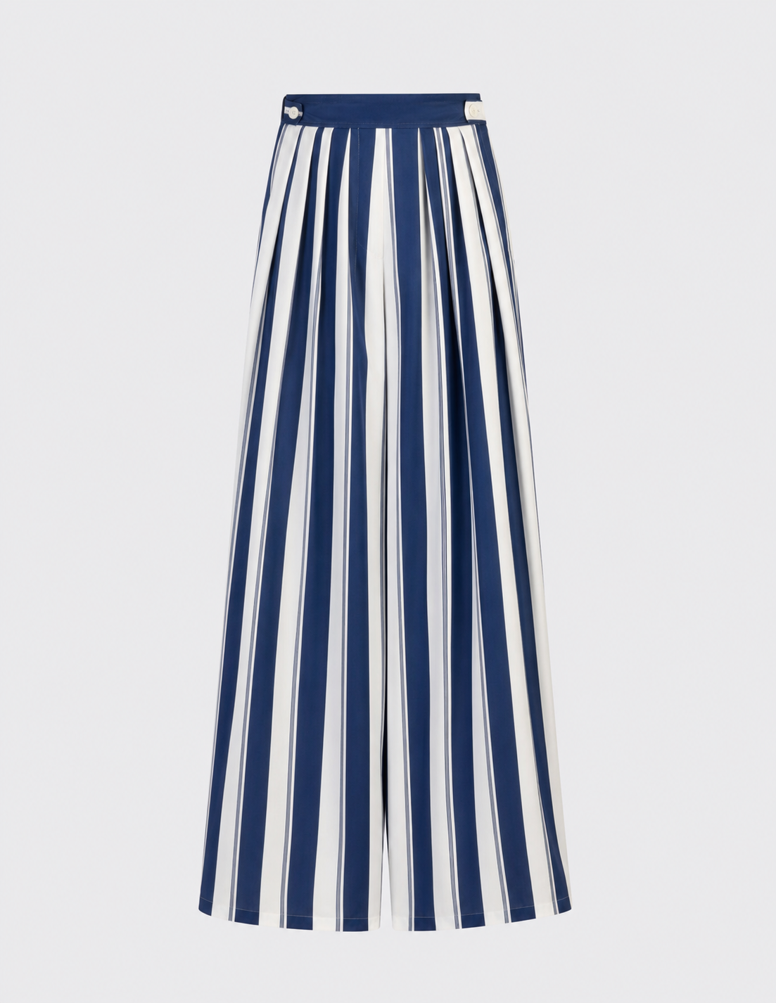 The Blue Striped Palazzo Pants
