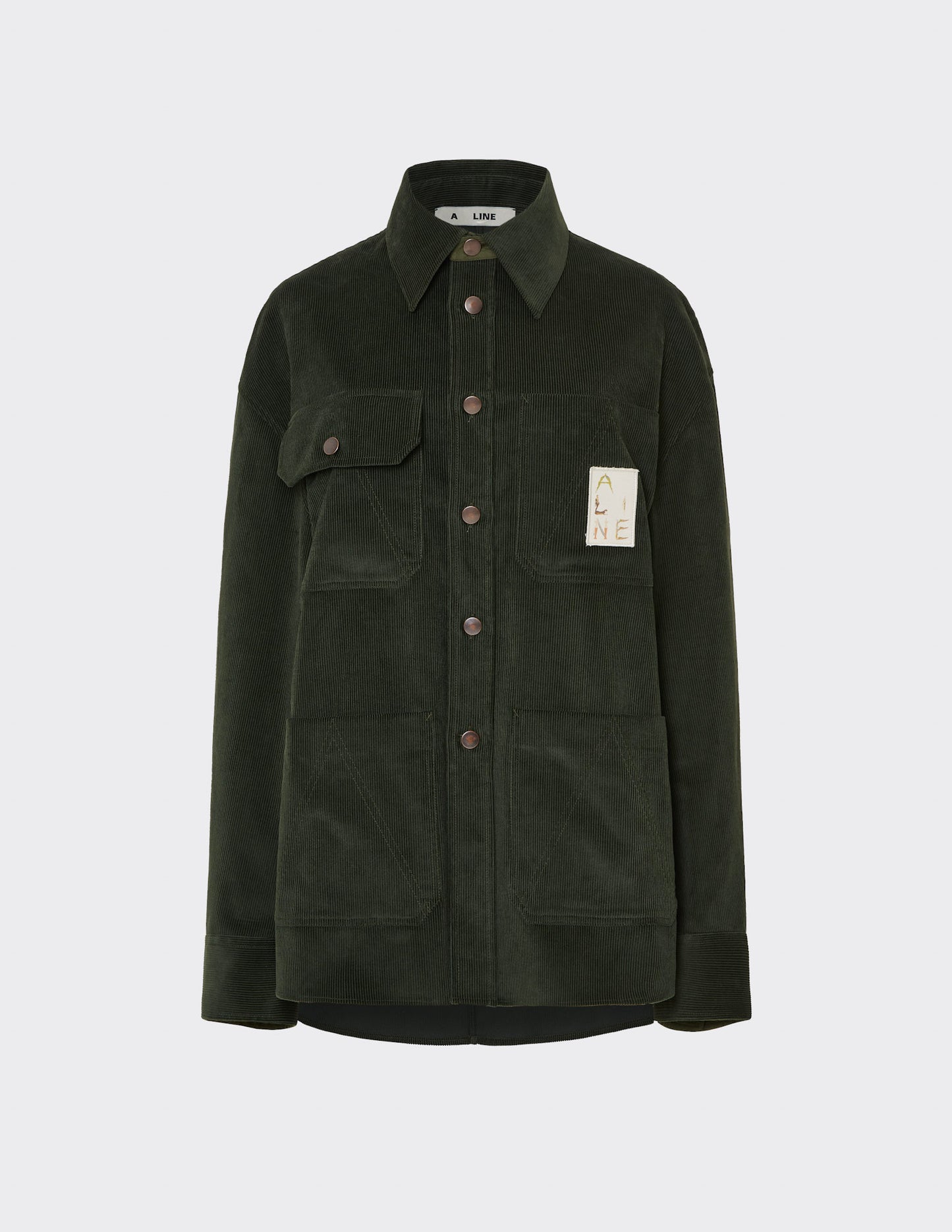 Corduroy utility jacket