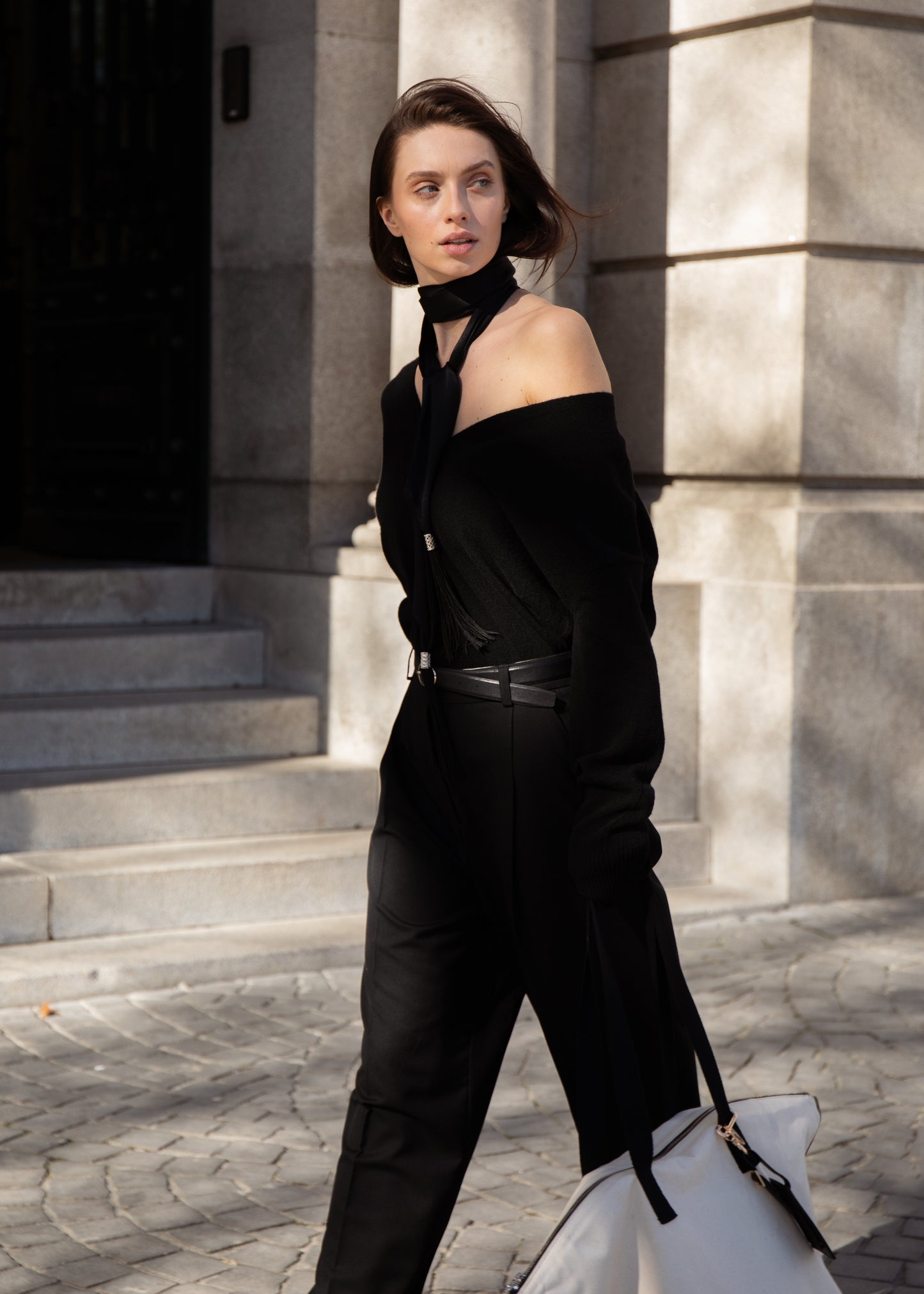 V-neckline Cashmere Sweater