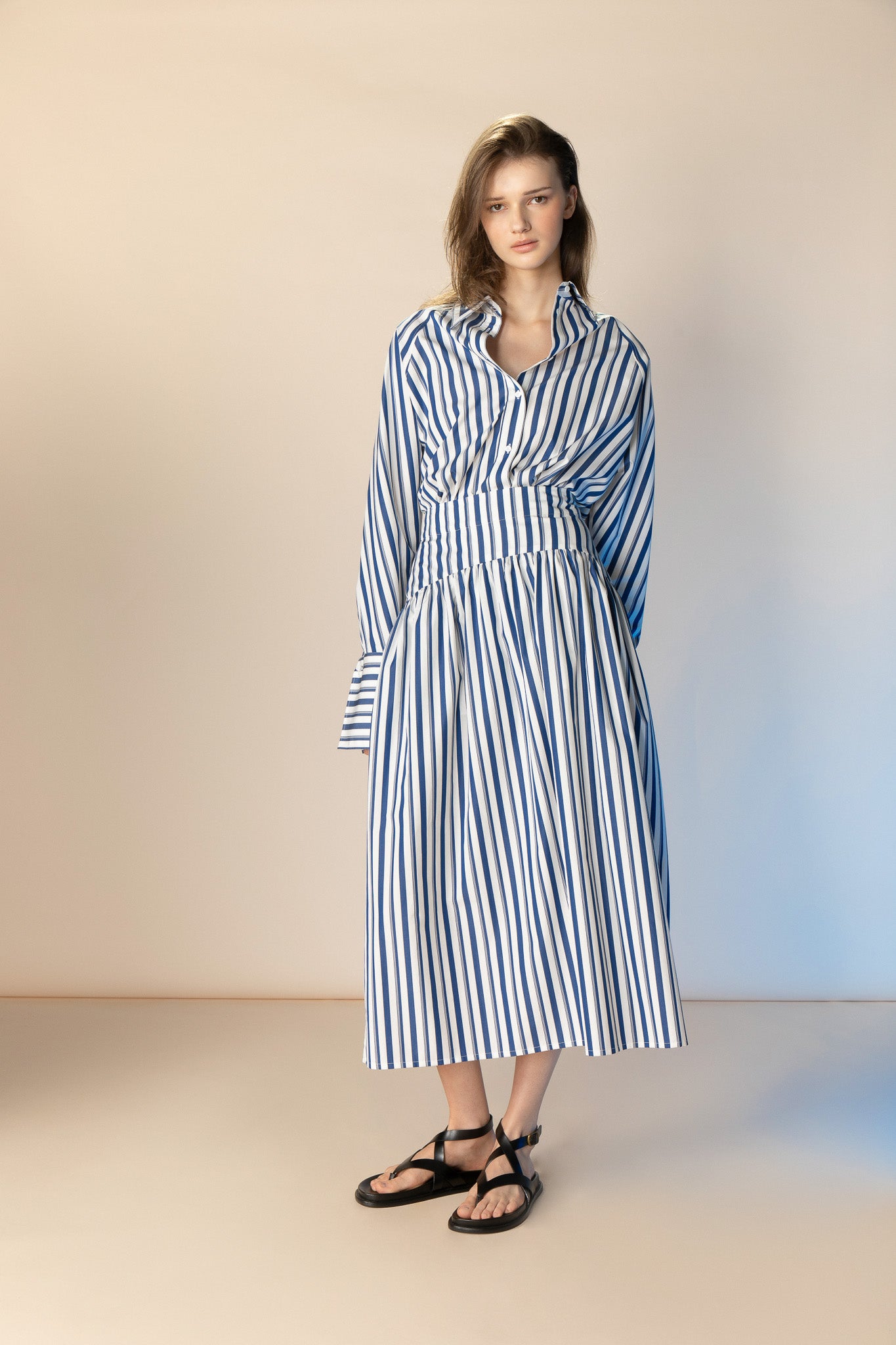 Arabella Yoke Midi Skirt