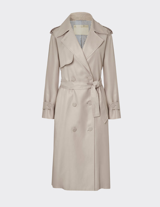 Belted Trench-Coat