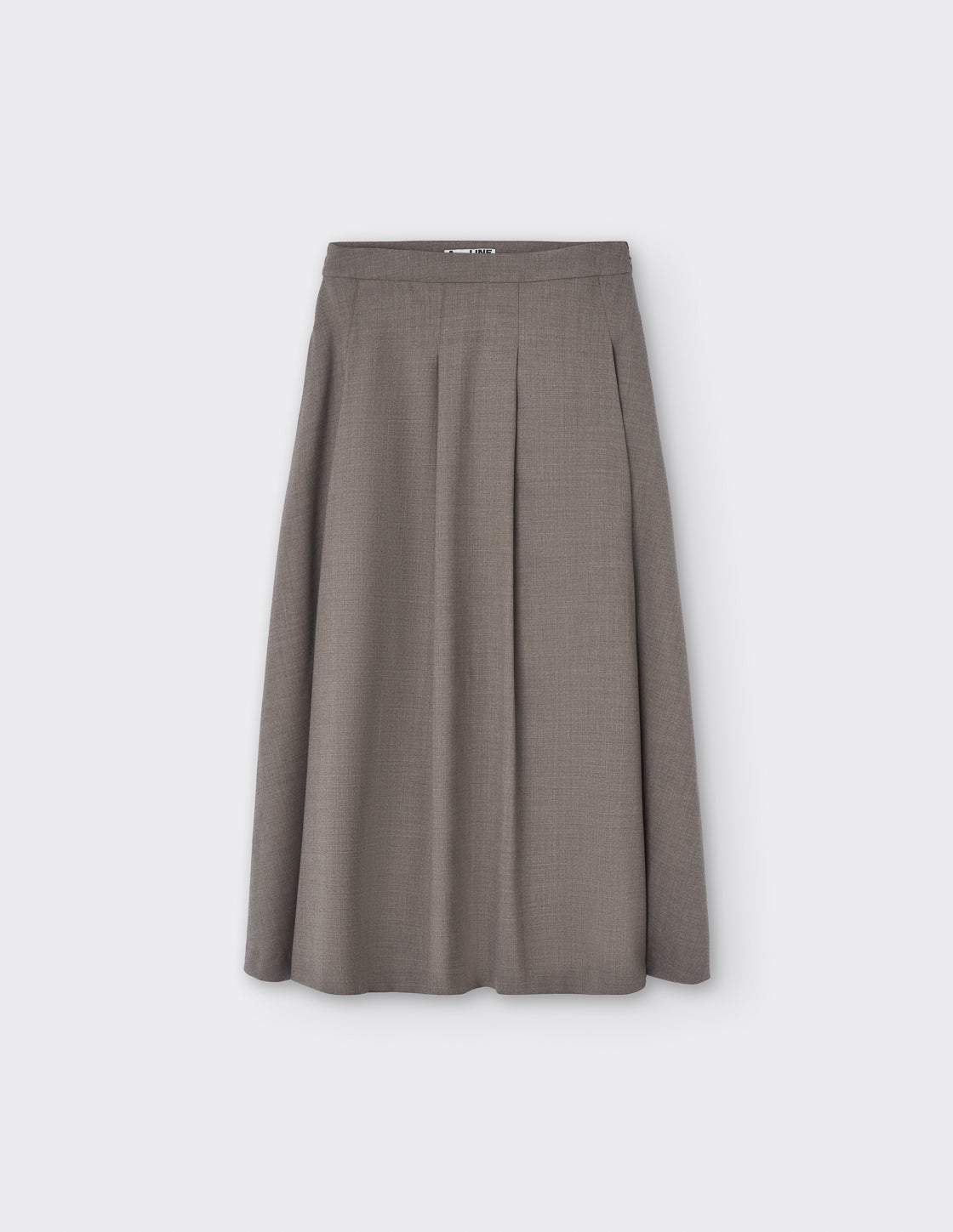 Pleated Midi Skirt