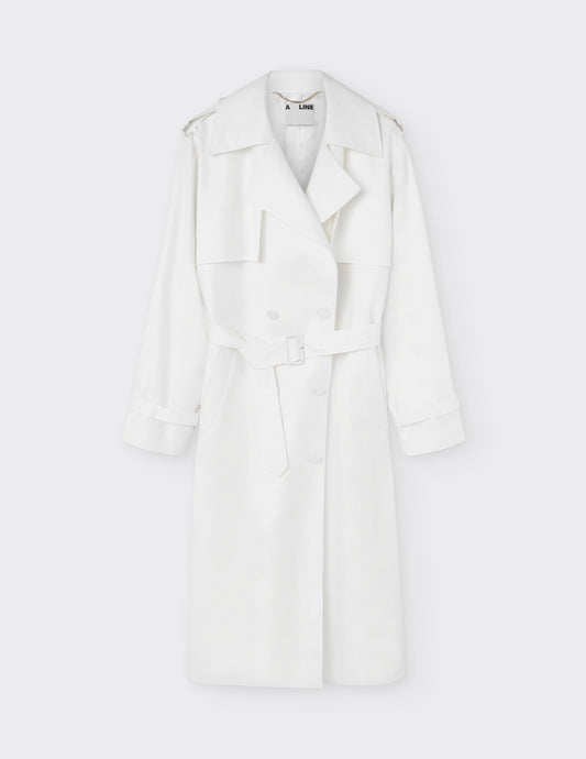 Double-Breasted Trench Coat