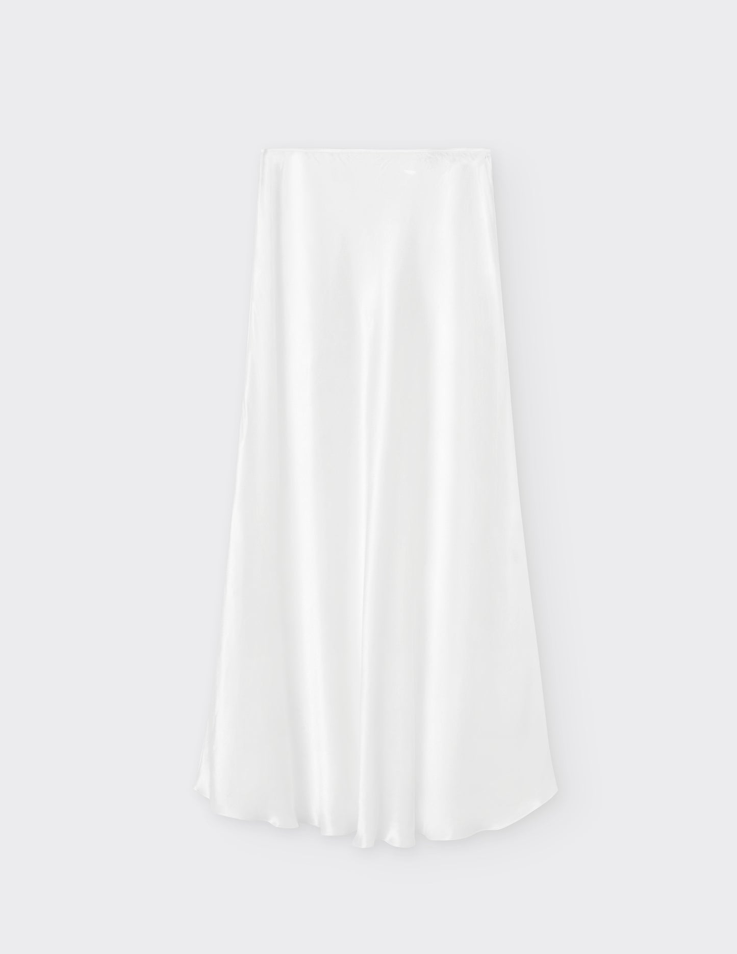 Satin Midi Skirt