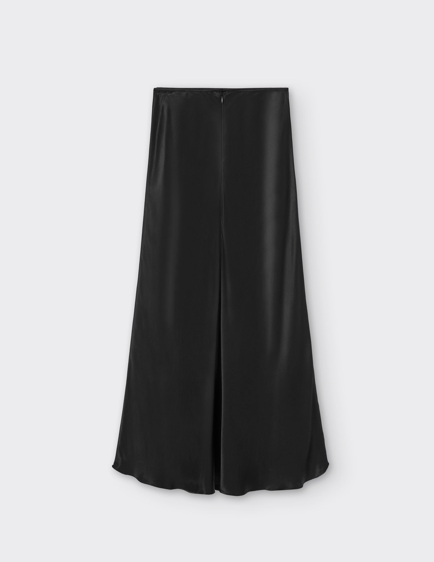 Satin Midi Skirt