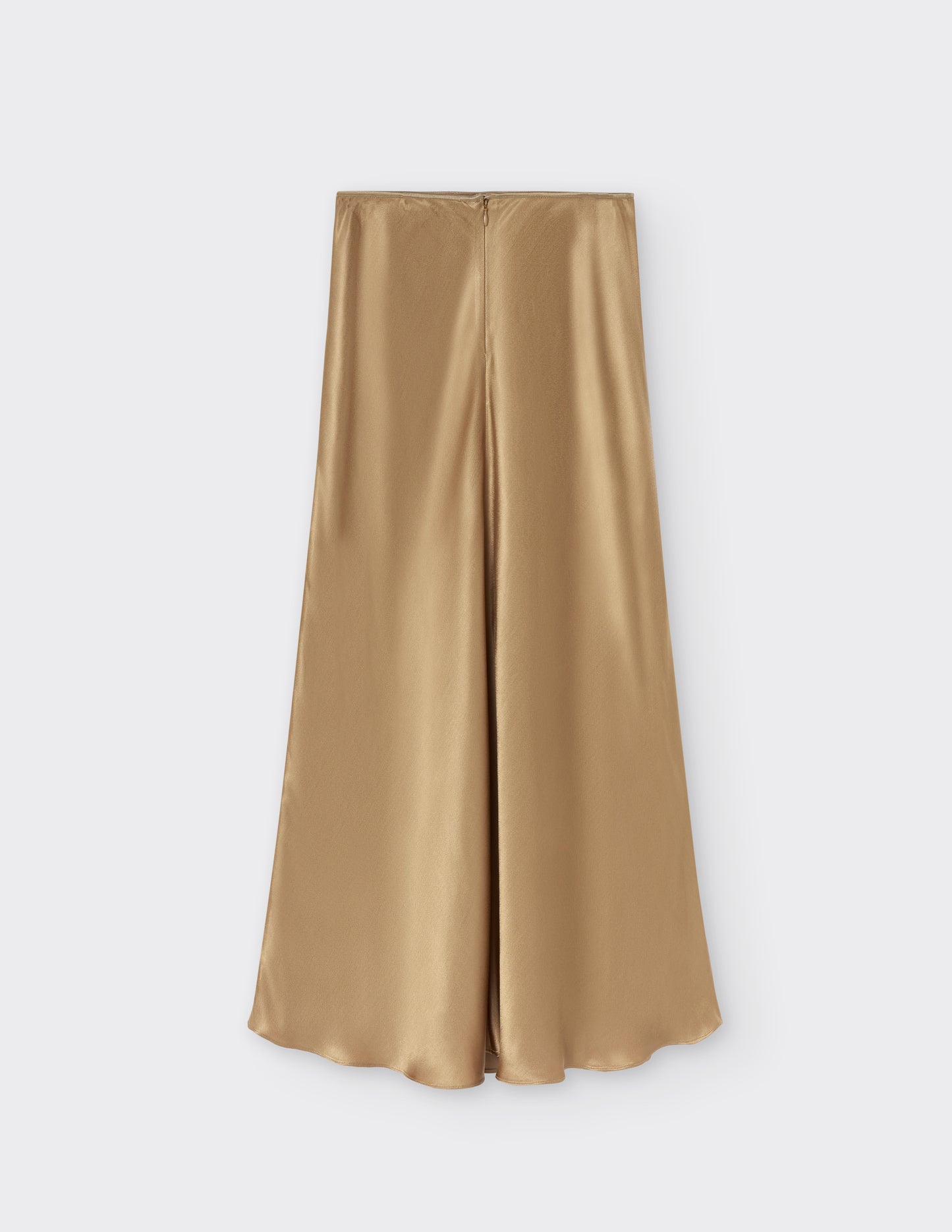 Satin Midi Skirt