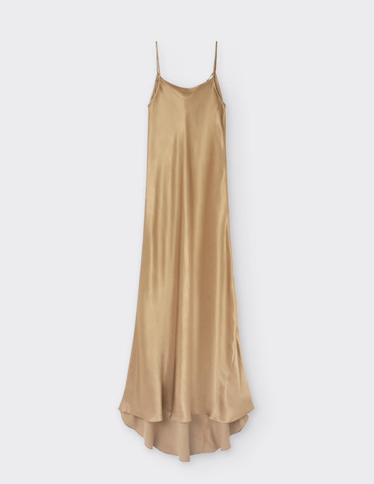 Satin Maxi Dress