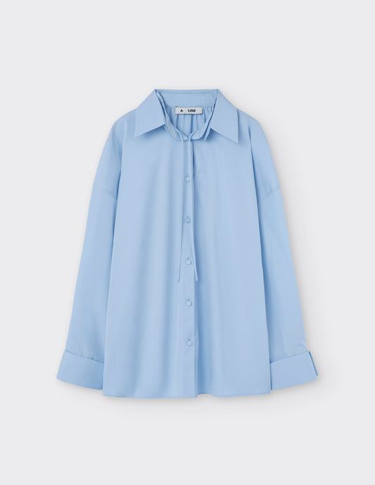 Cord-Detail Shirt