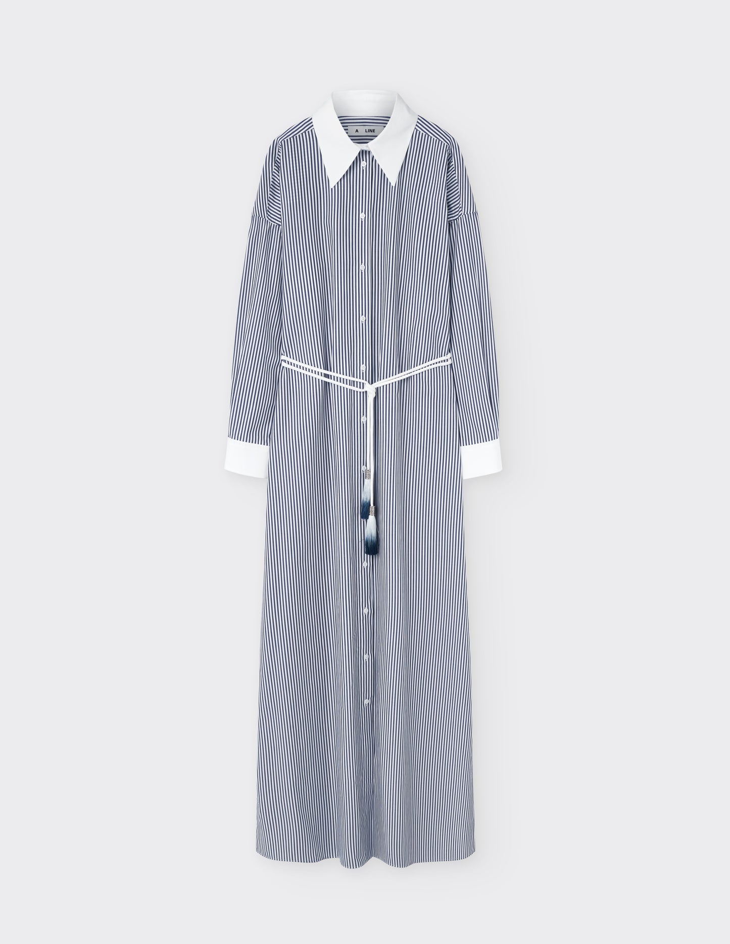 Long-Sleeve Shirtdress