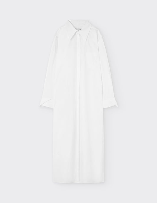 Cotton Maxi Shirtdress