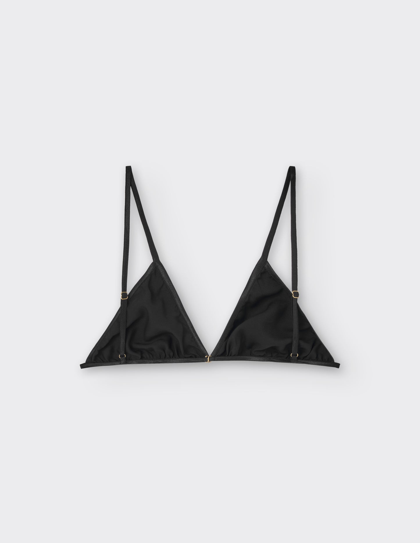 Triangular Satin Bra