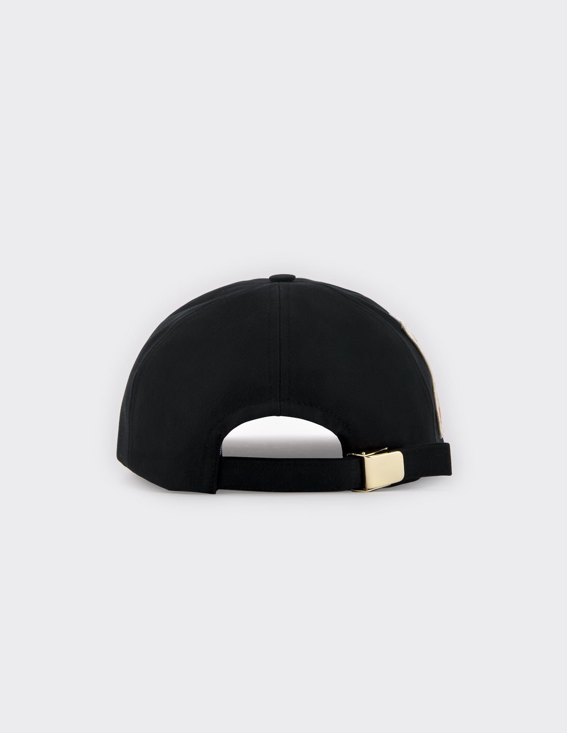 Appliqué cotton baseball cap