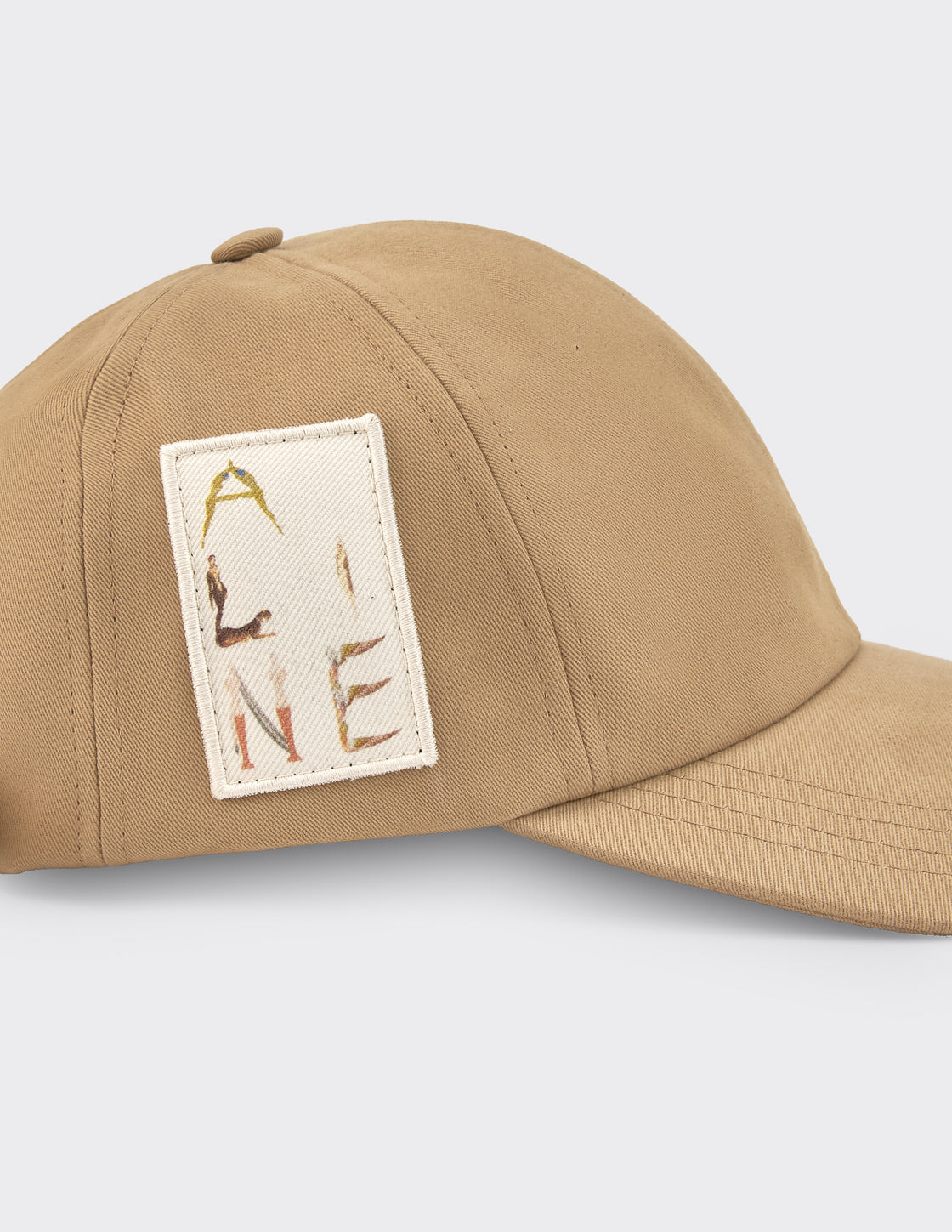 Appliqué Cotton Baseball Cap