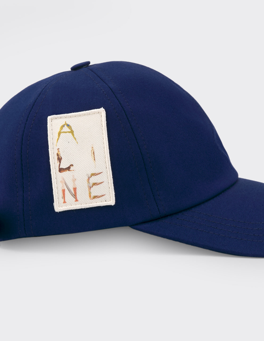 Appliqué Cotton Baseball Cap