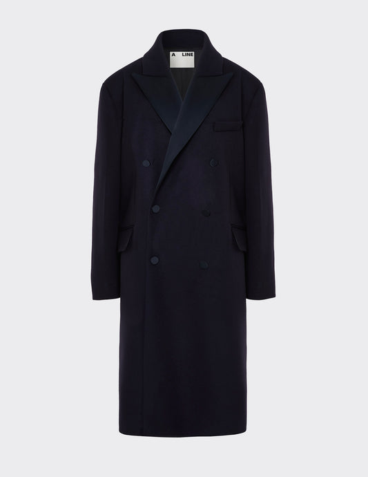 Double-breasted coat