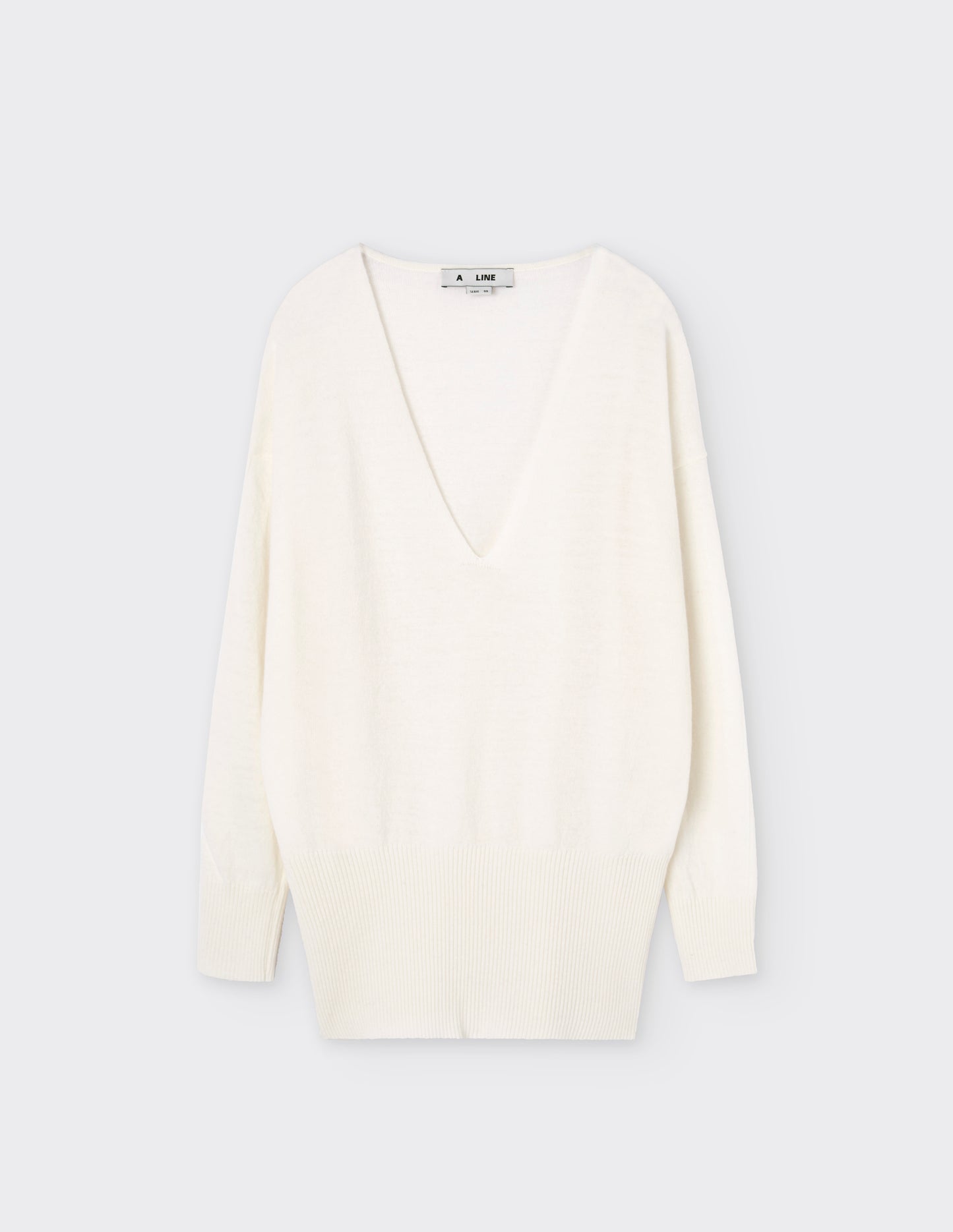 V-neckline Cashmere Sweater