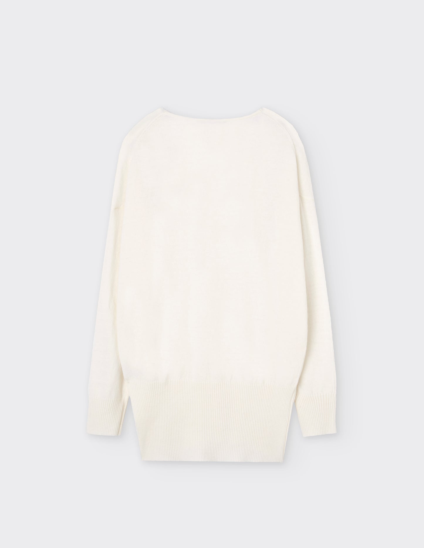 V-neckline Cashmere Sweater