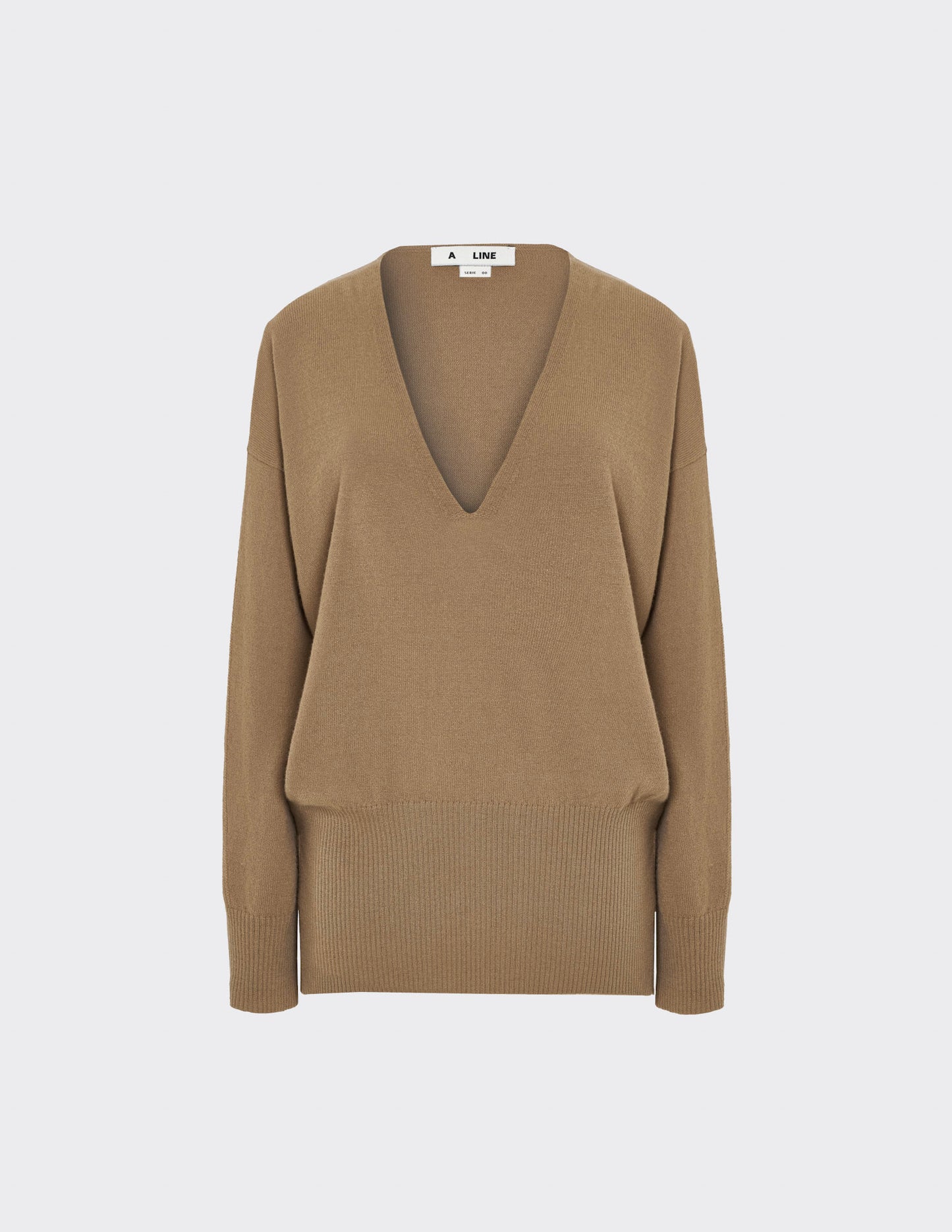 V-neckline Cashmere Sweater