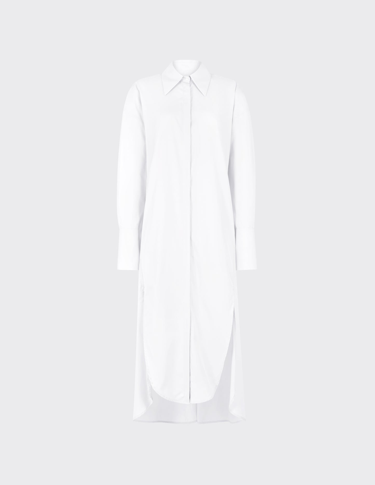 Serena Slit Shirtdress