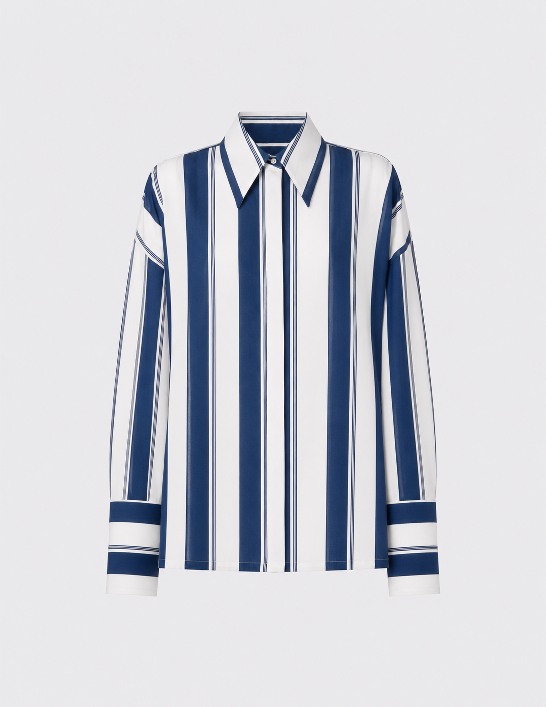 The Blue Striped Celina Shirt