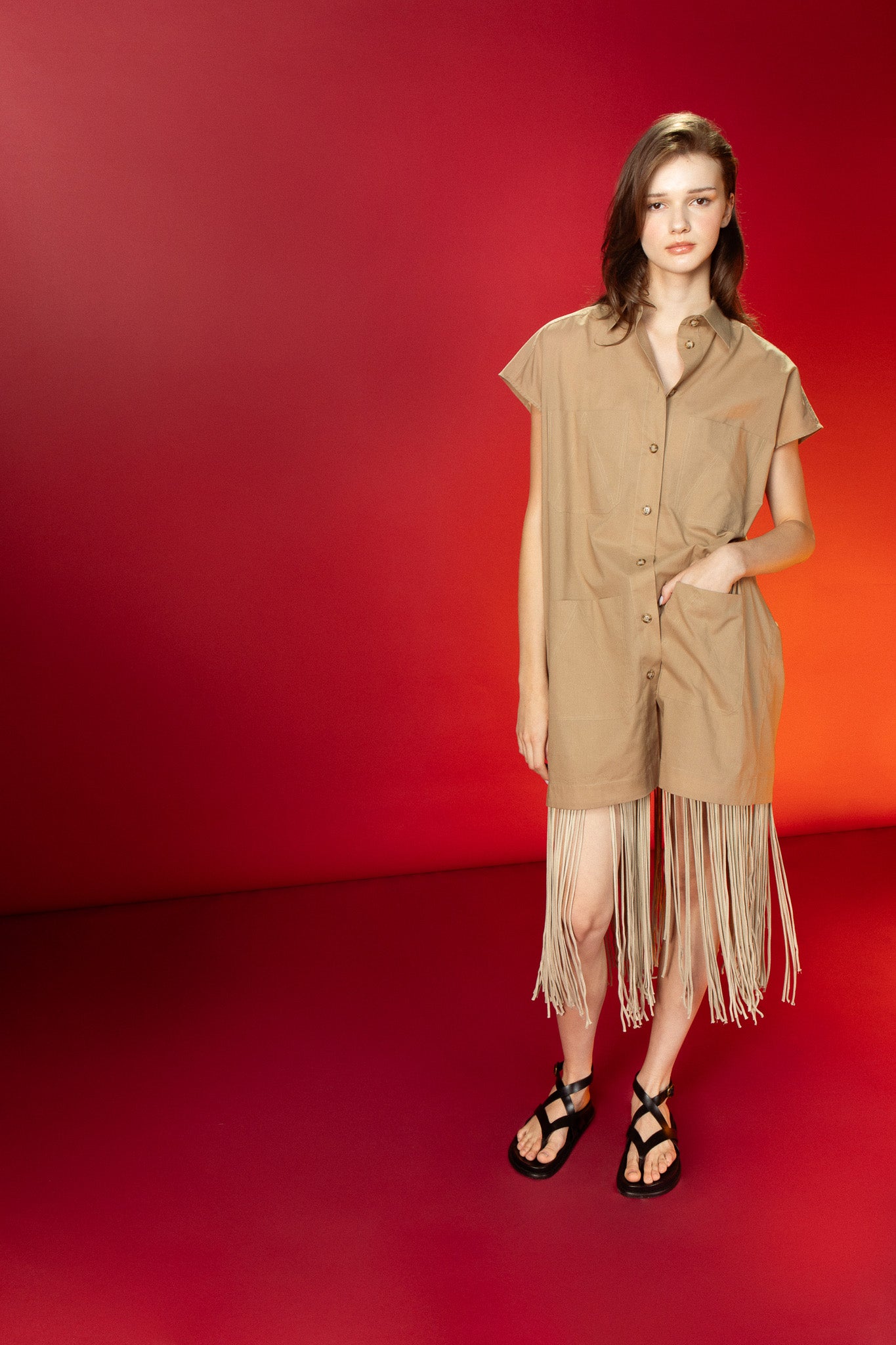 Nova Safari Shirtdress