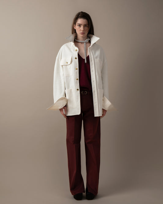 Corduroy utility jacket