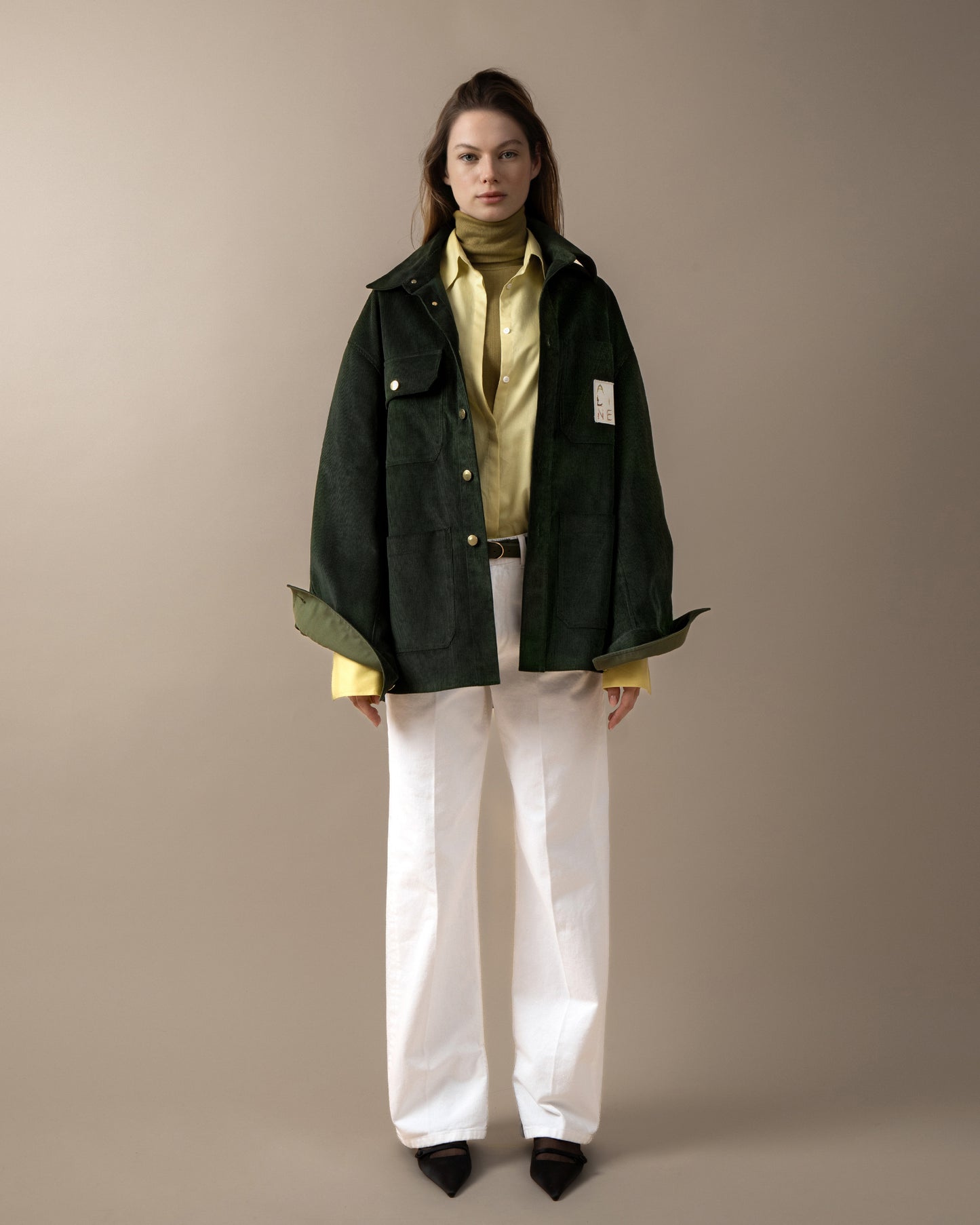 Corduroy utility jacket