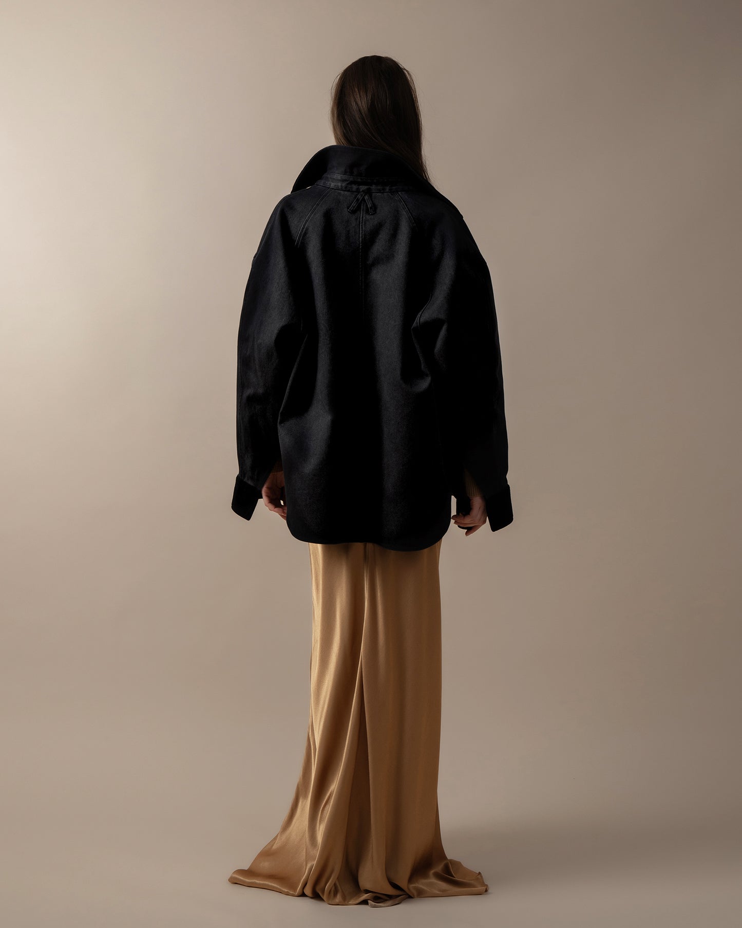 Denim utility jacket