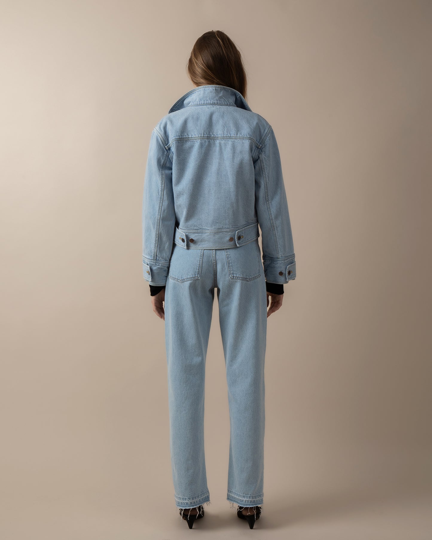 Cropped Denim Jacket