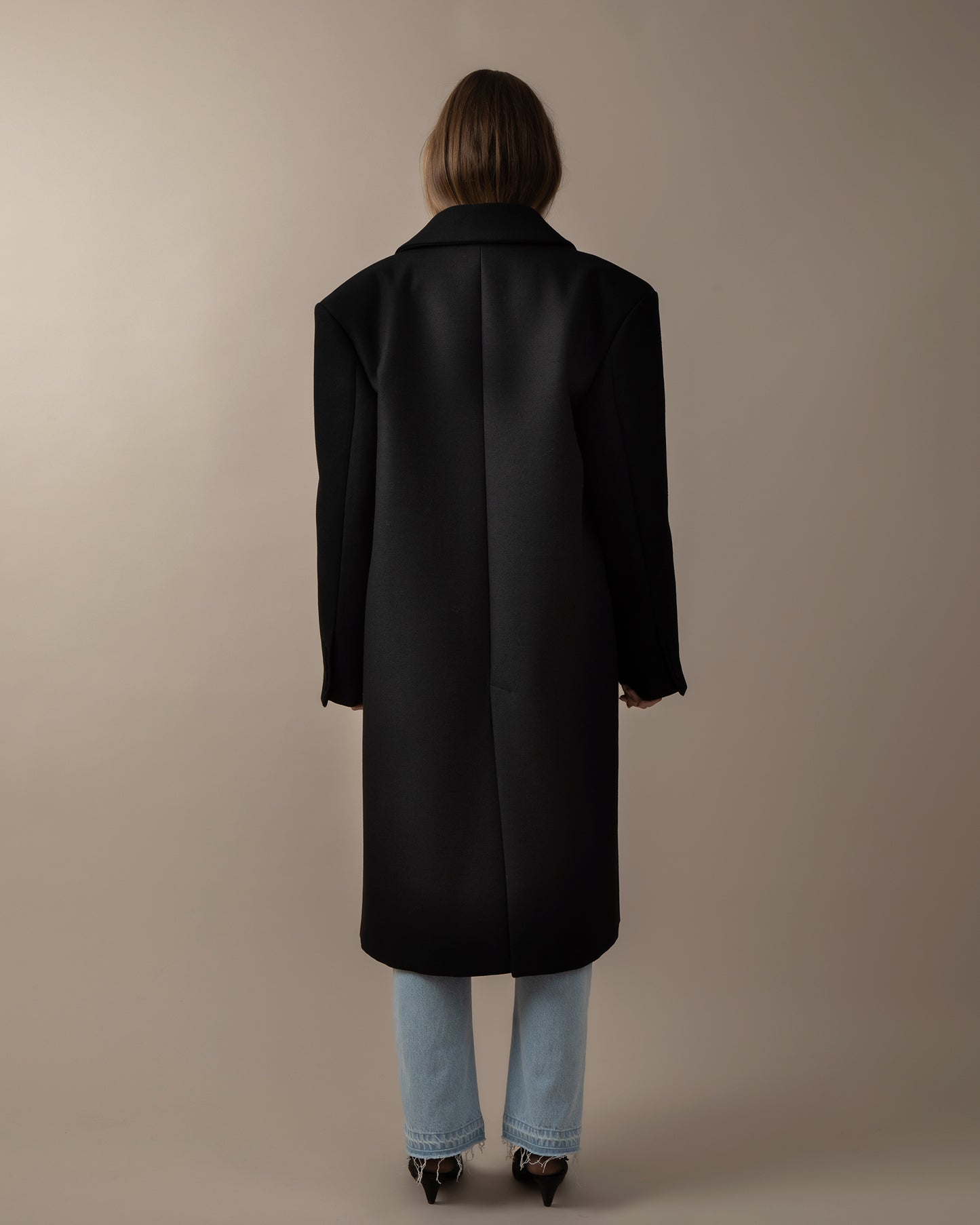 Double-breasted coat