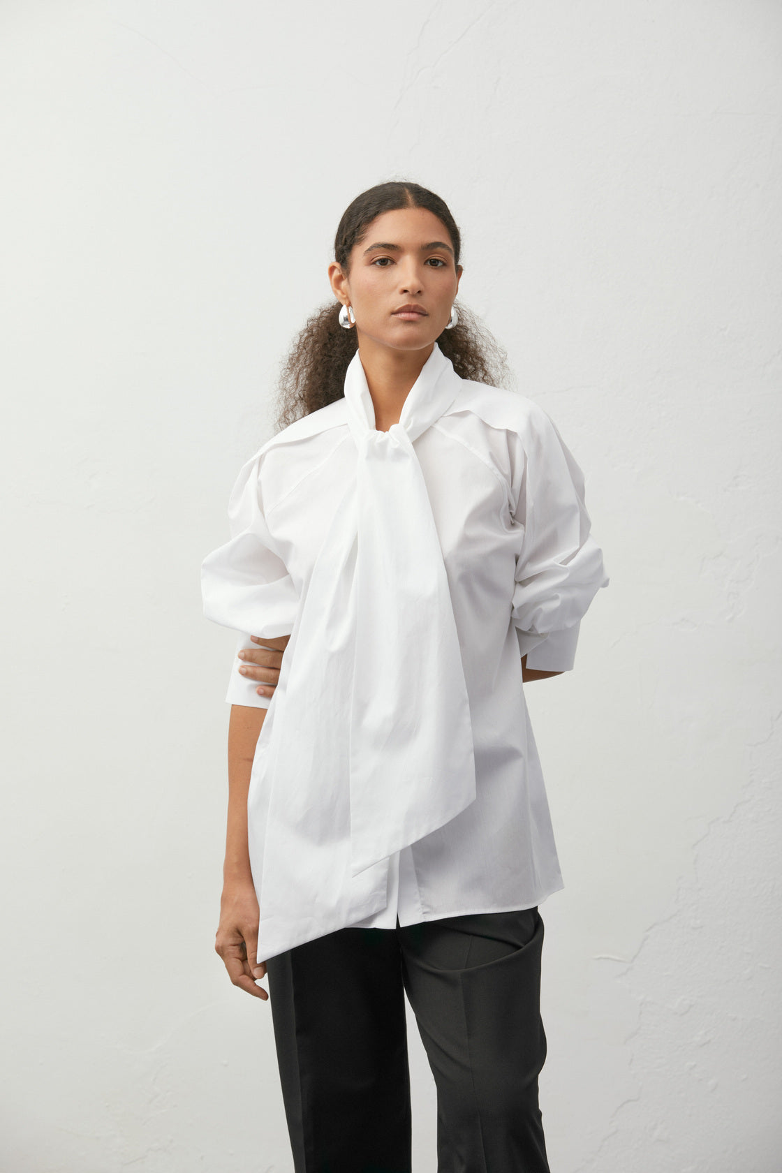 Knot-Detail Shirt