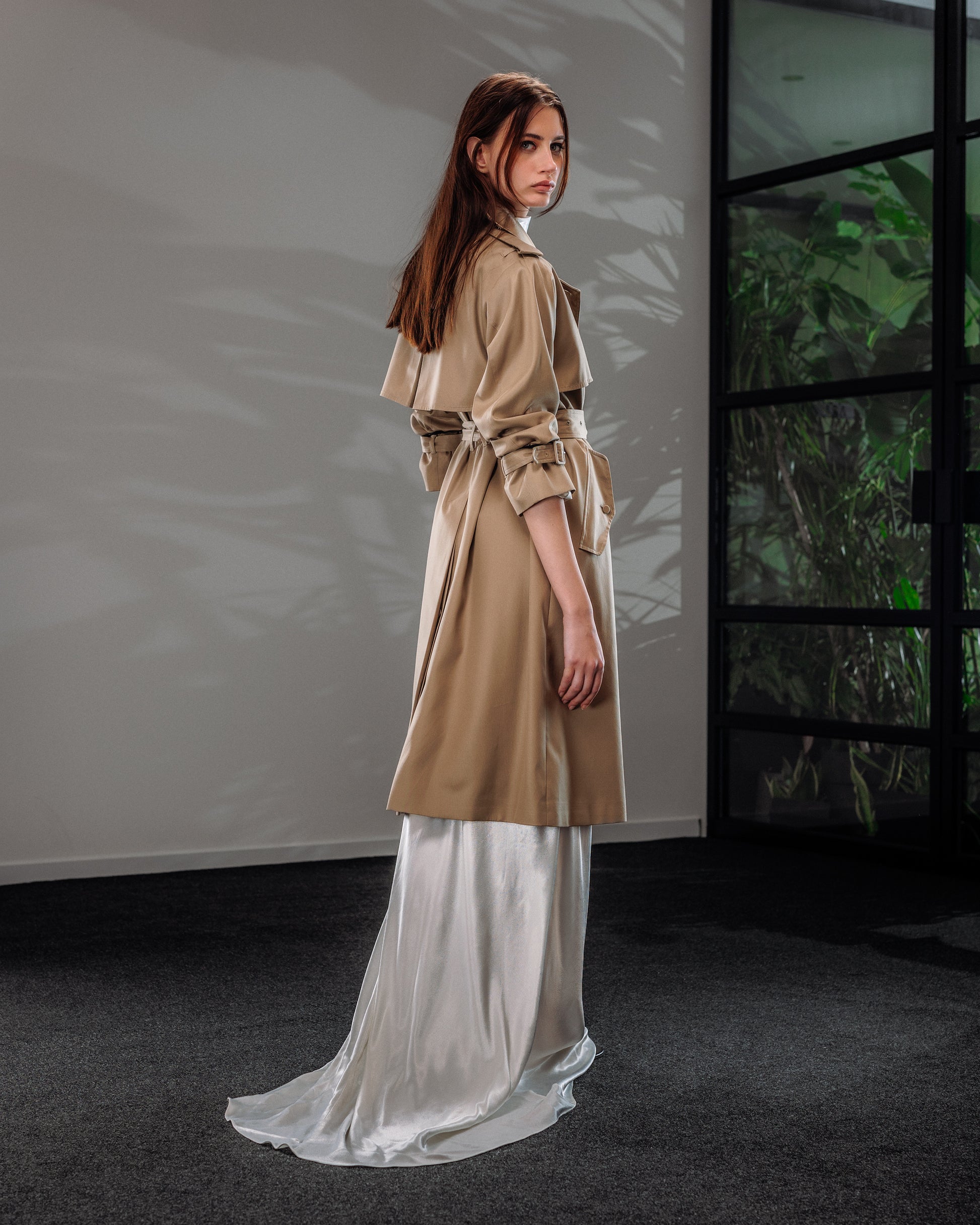 Belted Trench Coat A LINE Belted Trench Coat A LINE
