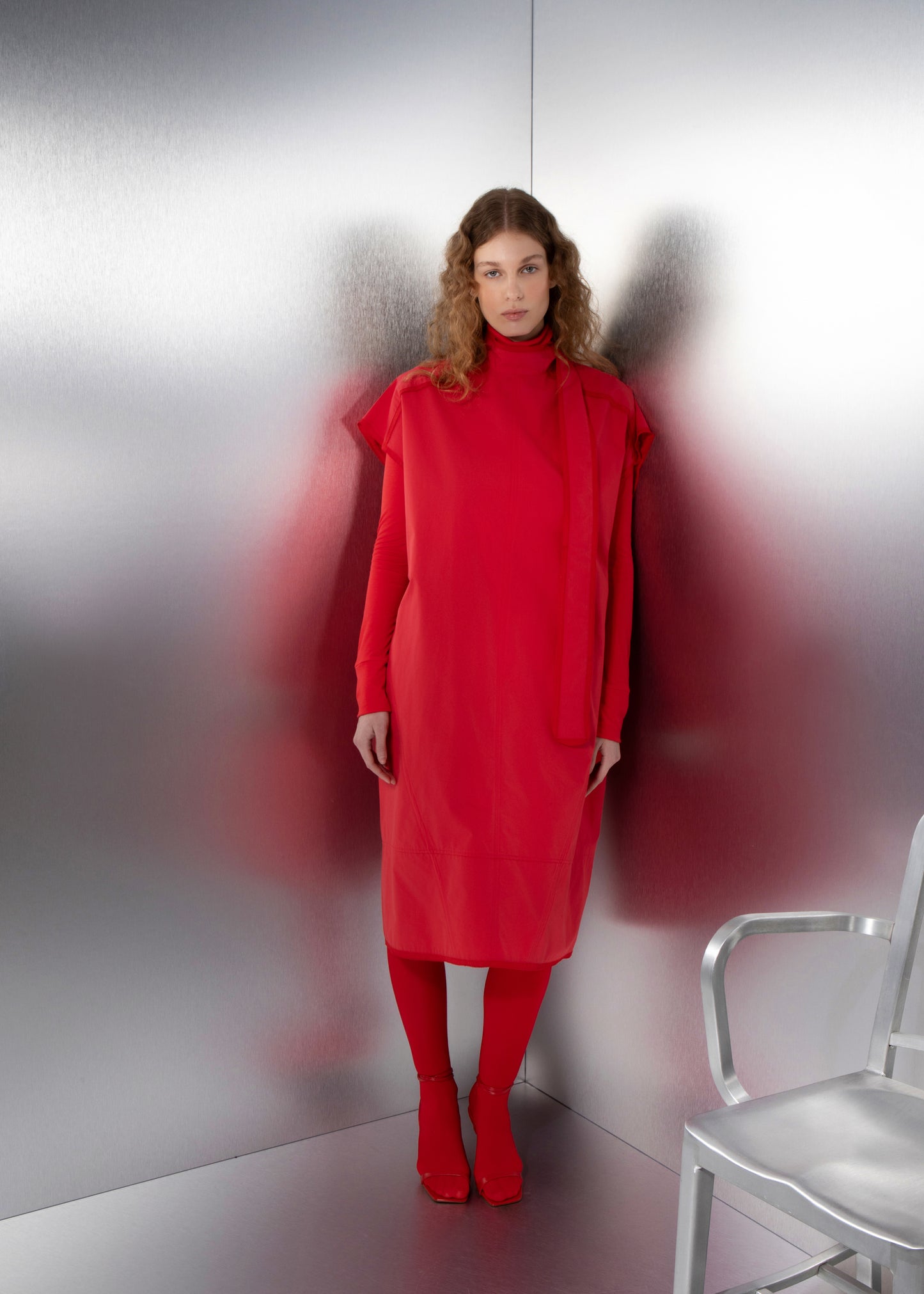Vilma Turtleneck Long-Sleeve Top