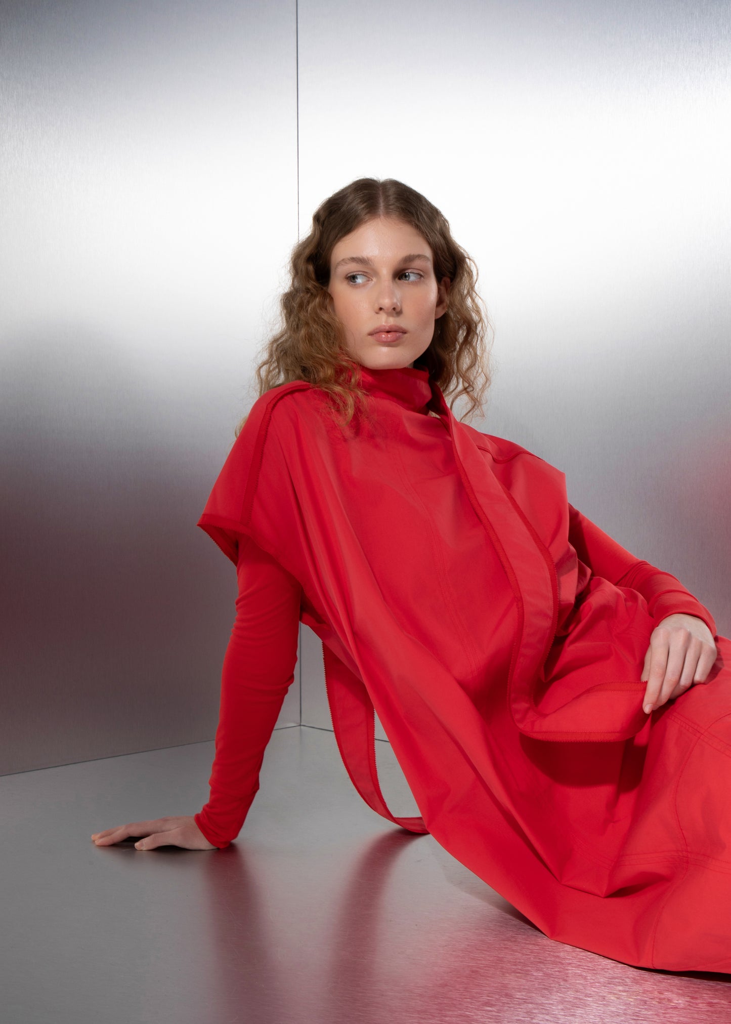 Vilma Turtleneck Long-Sleeve Top