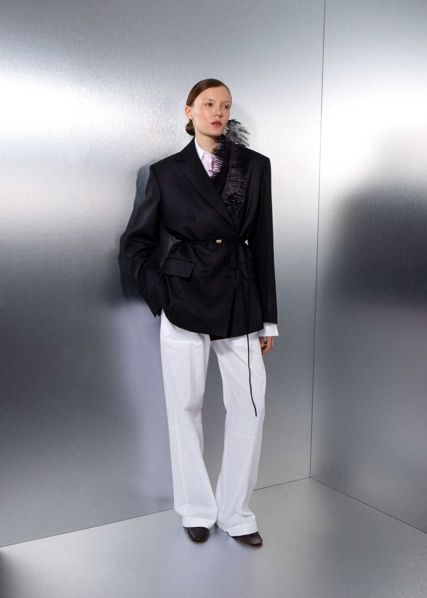 Double-Breasted Blazer