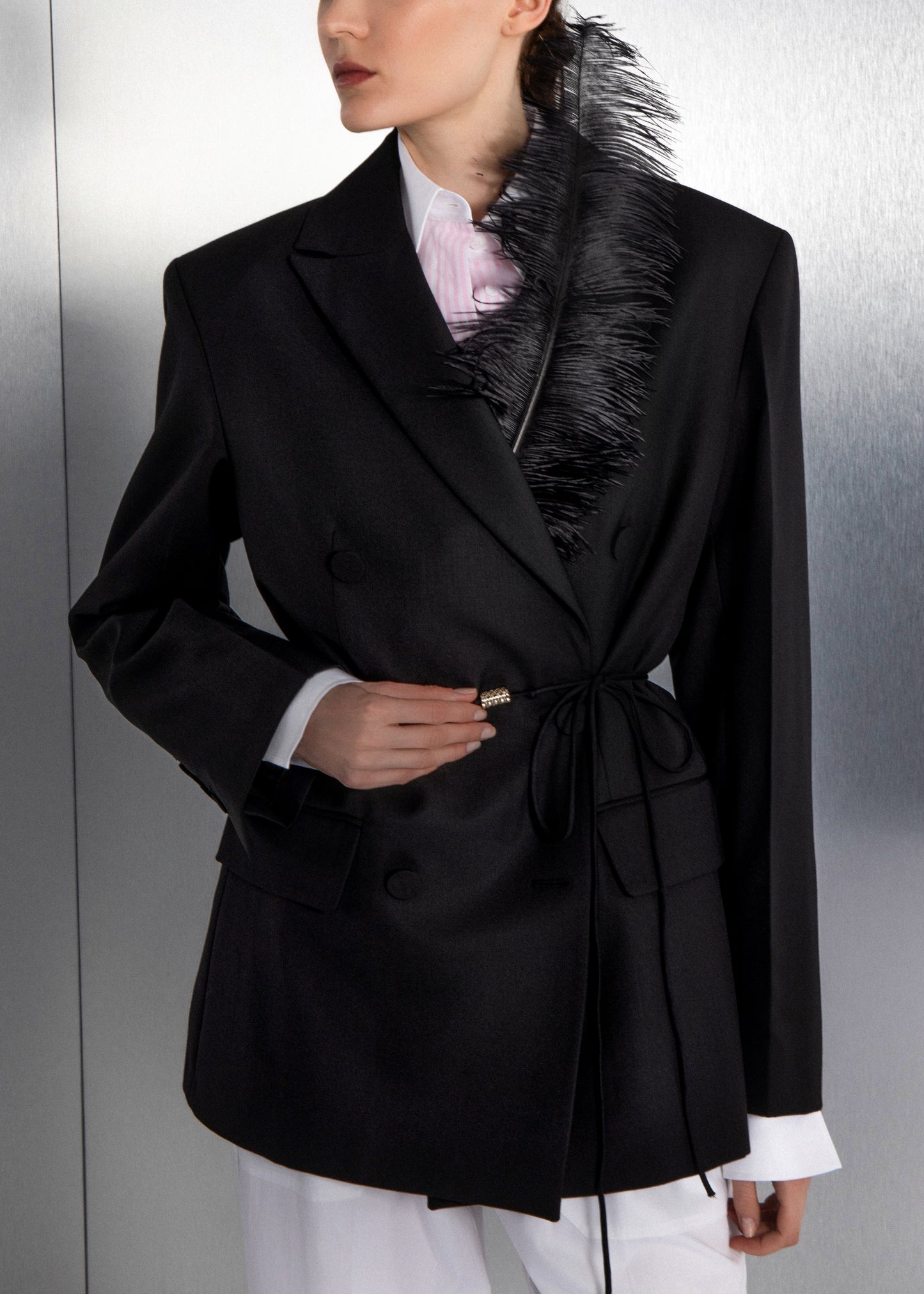 Double-Breasted Blazer